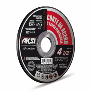 Disco tipo 41 corte metal 4-1/2" 1.2mm Industrial Alto Rendimiento