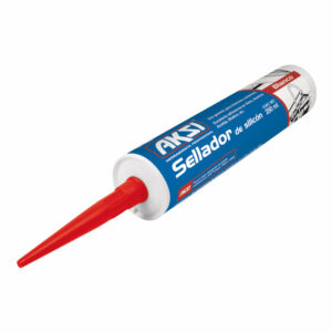 Sellador 100% silicon Tubo 280ml color Blanco