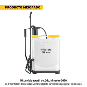 Fumigador de mochila de 20lts Pretul