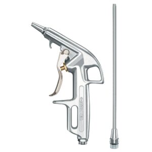 Pistola metalica con 2 boquillas