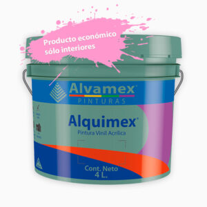 Galon Pintura Alquimex Economica Turquesa 4L *Solo Interior
