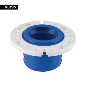 Brida con cuello flexible para WC para tubería de 4" Foset