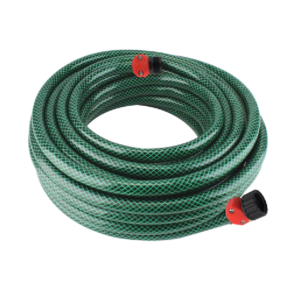Manguera 1/2" Jardin Agua Reforzada 3 capas de 10m Antinudo Santul