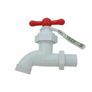 Llave de nariz para jardin 1/2" plastica