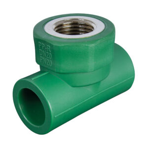 Tee de PPR de 3/4" 25mm Con Conector rosca interior