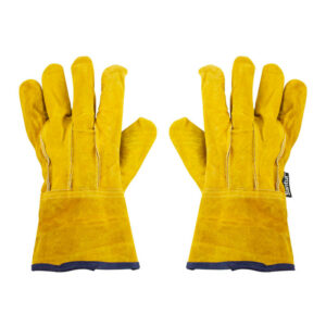Guantes de carnaza cortos soldador