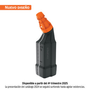 Bote para mezcla de gasolina y aceite de 1L