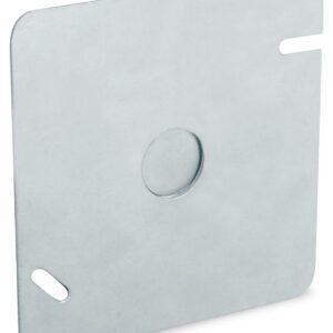 Tapa de acero para caja chalupa 3x3"