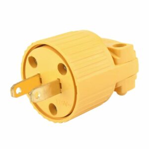 Clavija industrial plastica 15A